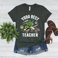 Star Wars Yoda Best Teacher Icons Women's Heather T-Shirt Heather Forest