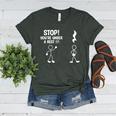 Stop You'Re Under A Rest Music Teacher Women's Heather T-Shirt Heather Forest Stop You'Re Under A Rest Music Teacher Women's Heather T-Shirt Heather Forest