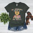 My Students Have A Pizza-My-Heart Valentines Day Teacher Women's Heather T-Shirt Heather Forest