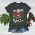 Students Saying 6-7 67 Six Seven Teacher Christmas Women's Heather T-Shirt Heather Forest Students Saying 6-7 67 Six Seven Teacher Christmas Women's Heather T-Shirt Heather Forest