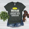 Super Language Arts Teacher Have No Fear T-Shirt Women's Heather T-Shirt Heather Forest Super Language Arts Teacher Have No Fear T-Shirt Women's Heather T-Shirt Heather Forest