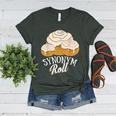 Synonym Roll Teacher And Grammar Geeks Pun For Men Women Kids Women's Heather T-Shirt Heather Forest Synonym Roll Teacher And Grammar Geeks Pun For Men Women Kids Women's Heather T-Shirt Heather Forest
