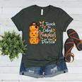 I Teach The Cutest Pumpkins Halloween Shirt For Teachers Women's Heather T-Shirt Heather Forest I Teach The Cutest Pumpkins Halloween Shirt For Teachers Women's Heather T-Shirt Heather Forest