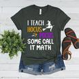 I Teach Hocus Pocus Some Call It Math Teacher Women's Heather T-Shirt Heather Forest