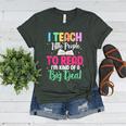 I Teach Little People To Read Reading Teacher For Men Women Girls Kids Women's Heather T-Shirt Heather Forest