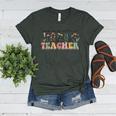 Teach Them Love Them Watch Them Grow Teacher Women's Heather T-Shirt Heather Forest Teach Them Love Them Watch Them Grow Teacher Women's Heather T-Shirt Heather Forest