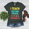 I Teach Second Grade Superheroes Teacher Superhero Women's Heather T-Shirt Heather Forest I Teach Second Grade Superheroes Teacher Superhero Women's Heather T-Shirt Heather Forest