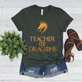 Teacher Of Dragons For Teachers Top Tee T-Shirt Women's Heather T-Shirt Heather Forest Teacher Of Dragons For Teachers Top Tee T-Shirt Women's Heather T-Shirt Heather Forest