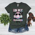 In My Teacher Era Groovy Tie Dye Back To School Cute Teacher Women's Heather T-Shirt Heather Forest
