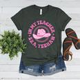 In My Teacher Era Yeehaw Pink Teacher Western Cowgirl Women's Heather T-Shirt Heather Forest In My Teacher Era Yeehaw Pink Teacher Western Cowgirl Women's Heather T-Shirt Heather Forest