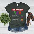 Teacher Growth Mindset Power Of Yet Women's Heather T-Shirt Heather Forest Teacher Growth Mindset Power Of Yet Women's Heather T-Shirt Heather Forest