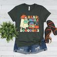 Teacher Halloween Cute Booooks Ghost Read More Books Women's Heather T-Shirt Heather Forest