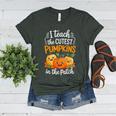 Teacher Halloween Pre-K Teacher Kindergarten Cutest Pumpkins Women's Heather T-Shirt Heather Forest Teacher Halloween Pre-K Teacher Kindergarten Cutest Pumpkins Women's Heather T-Shirt Heather Forest