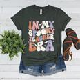 Teacher Halloween In My Spooky Teacher Era Retro Groovy Women's Heather T-Shirt Heather Forest Teacher Halloween In My Spooky Teacher Era Retro Groovy Women's Heather T-Shirt Heather Forest