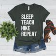 Teacher Hiking Shirt Teaching Hiker T Shirt Women's Heather T-Shirt Heather Forest Teacher Hiking Shirt Teaching Hiker T Shirt Women's Heather T-Shirt Heather Forest
