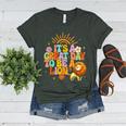 Teacher Life Back To School It's A Great A Day To Be A Lion Women's Heather T-Shirt Heather Forest Teacher Life Back To School It's A Great A Day To Be A Lion Women's Heather T-Shirt Heather Forest