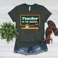 Teacher In The Making Future Teacher Kids Back To School Women's Heather T-Shirt Heather Forest Teacher In The Making Future Teacher Kids Back To School Women's Heather T-Shirt Heather Forest