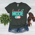 Teacher Mode Off Happy Last Day Of School Summer Break Men Women Women's Heather T-Shirt Heather Forest