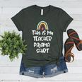 This Is My Teacher Pajama Shirt Teacher Life Tee Women's Heather T-Shirt Heather Forest This Is My Teacher Pajama Shirt Teacher Life Tee Women's Heather T-Shirt Heather Forest