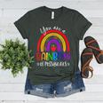 Teacher You Are a Rainbow Of Possibilities Funny Women's Heather T-Shirt Heather Forest Teacher You Are a Rainbow Of Possibilities Funny Women's Heather T-Shirt Heather Forest