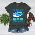 Teacher Shark Do Your Work Women's Heather T-Shirt Heather Forest