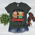 Teacher Of Smart Cookies Cute Gingerbread Teacher Christmas Women's Heather T-Shirt Heather Forest Teacher Of Smart Cookies Cute Gingerbread Teacher Christmas Women's Heather T-Shirt Heather Forest