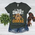 Teacher I Teach Smart Cookies Nerd Women's Heather T-Shirt Heather Forest Teacher I Teach Smart Cookies Nerd Women's Heather T-Shirt Heather Forest