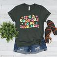 Teacher Testing Shirt It's A Good Day To Do Best Groovy Women's Heather T-Shirt Heather Forest Teacher Testing Shirt It's A Good Day To Do Best Groovy Women's Heather T-Shirt Heather Forest