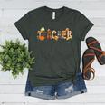 Teacher Thanksgiving Women Autumn Fall Halloween Pumpkin Tee Women's Heather T-Shirt Heather Forest Teacher Thanksgiving Women Autumn Fall Halloween Pumpkin Tee Women's Heather T-Shirt Heather Forest