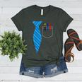 Teacher Tie & Pocket Protector Costume School Women's Heather T-Shirt Heather Forest