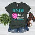 Teacher Of Tiny Humans Preschool Pre K Kindergarten Teacher Women's Heather T-Shirt Heather Forest Teacher Of Tiny Humans Preschool Pre K Kindergarten Teacher Women's Heather T-Shirt Heather Forest