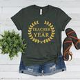 Teacher Of The Year Greatest Ever Award Day Women's Heather T-Shirt Heather Forest Teacher Of The Year Greatest Ever Award Day Women's Heather T-Shirt Heather Forest