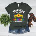 Teachers Are Just Superheroes In Disguise School Women Men Women's Heather T-Shirt Heather Forest Teachers Are Just Superheroes In Disguise School Women Men Women's Heather T-Shirt Heather Forest
