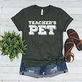 TEACHER'S PET You'Re My Favorite Do Me A Favor Women's Heather T-Shirt Heather Forest TEACHER'S PET You'Re My Favorite Do Me A Favor Women's Heather T-Shirt Heather Forest