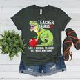Teachersaurus Rex Dinosaur Like A Normal Teacher Saurus Women's Heather T-Shirt Heather Forest Teachersaurus Rex Dinosaur Like A Normal Teacher Saurus Women's Heather T-Shirt Heather Forest