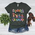 Teaching Future Leaders Otter Back To School Teacher Women's Heather T-Shirt Heather Forest