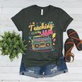 Teaching Is My Jam Groovy Retro Teacher Back To School Women's Heather T-Shirt Heather Forest Teaching Is My Jam Groovy Retro Teacher Back To School Women's Heather T-Shirt Heather Forest