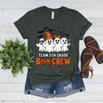 Team 5th Grade Boo Crew Halloween Teacher Student Costume Women's Heather T-Shirt Heather Forest