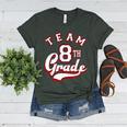 Team 8th Grade Eighth For Teacher Or Students For Men Women Girls Kids Women's Heather T-Shirt Heather Forest