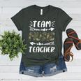 Team Music Teacher Camo Teacher Student Back To School Women's Heather T-Shirt Heather Forest Team Music Teacher Camo Teacher Student Back To School Women's Heather T-Shirt Heather Forest