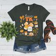 Team TK Crew Preppy Coquette Bow Pumpkin Fall TK Teacher Women's Heather T-Shirt Heather Forest Team TK Crew Preppy Coquette Bow Pumpkin Fall TK Teacher Women's Heather T-Shirt Heather Forest