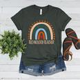 Technology Teacher Rainbow Appreciation Day Back To School For Men Women Women's Heather T-Shirt Heather Forest Technology Teacher Rainbow Appreciation Day Back To School For Men Women Women's Heather T-Shirt Heather Forest
