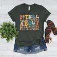 I Tell Young People About Dead People Groovy History Teacher Women's Heather T-Shirt Heather Forest I Tell Young People About Dead People Groovy History Teacher Women's Heather T-Shirt Heather Forest