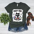 Test Day Stressed Cat Teacher Student Kids Testing Day Women's Heather T-Shirt Heather Forest Test Day Stressed Cat Teacher Student Kids Testing Day Women's Heather T-Shirt Heather Forest