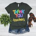 Thank You Teacher Appreciation Graduation Men Women Girls Kids Women's Heather T-Shirt Heather Forest Thank You Teacher Appreciation Graduation Men Women Girls Kids Women's Heather T-Shirt Heather Forest