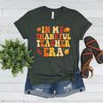 In My Thankful Teacher Era Autumn Thanksgiving Fall Season Women's Heather T-Shirt Heather Forest In My Thankful Teacher Era Autumn Thanksgiving Fall Season Women's Heather T-Shirt Heather Forest