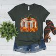 Thanksgiving Book Pumpkin Reading Teachers Fall Lovers Boys Women's Heather T-Shirt Heather Forest
