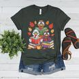 Thanksgiving Teacher Books Turkey Reading Book Women's Heather T-Shirt Heather Forest Thanksgiving Teacher Books Turkey Reading Book Women's Heather T-Shirt Heather Forest