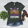 Tired Teacher Costume For Humor Halloween Women's Heather T-Shirt Heather Forest