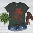 Tired Teachers Club Women's Heather T-Shirt Heather Forest